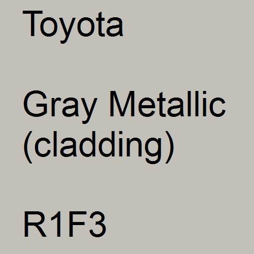 Toyota, Gray Metallic (cladding), R1F3.